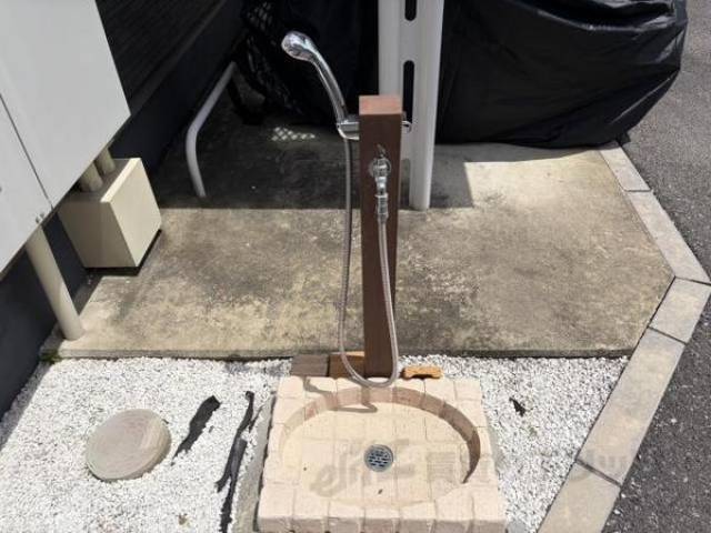 ペット足洗い場