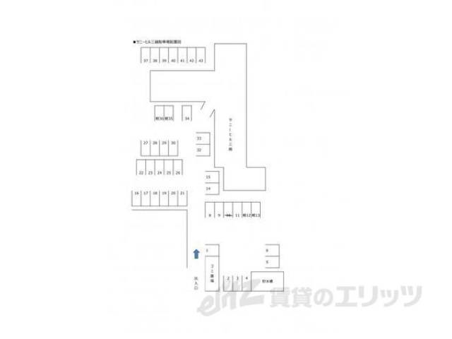 区画配置図