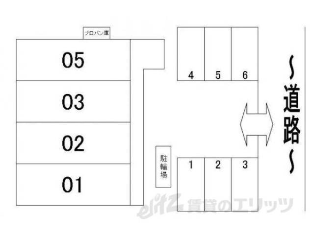 区画配置図