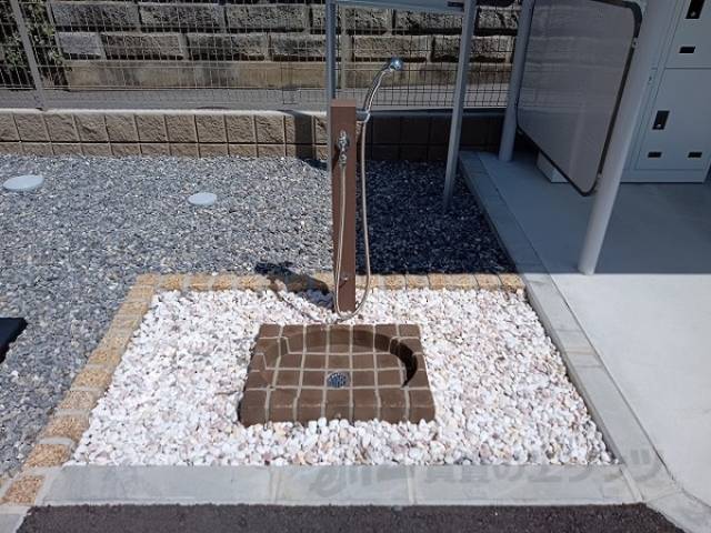 ペット用足洗い場