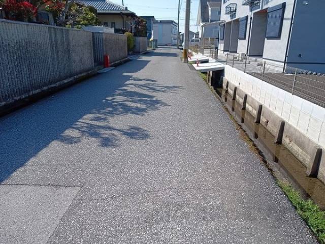 前面道路