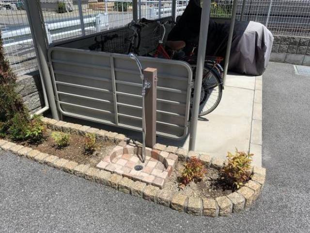 ペット足洗い場