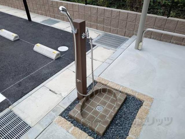 ペット足洗い場