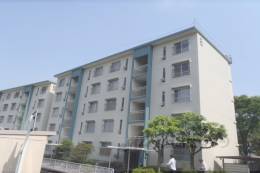 洛西新林北団地８号棟外観写真