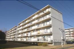 桃山南団地17号棟外観写真