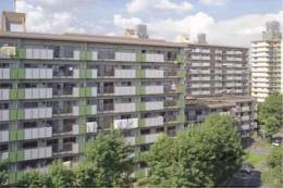 洛西境谷東団地１７号棟外観写真