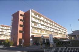 桃山南団地4号棟外観写真