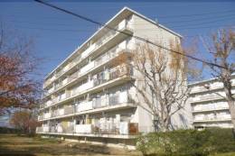 桃山南団地6号棟外観写真