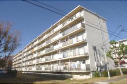 桃山南団地14号棟外観写真