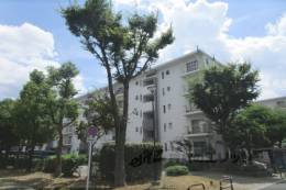 伏見納所団地６号棟外観写真