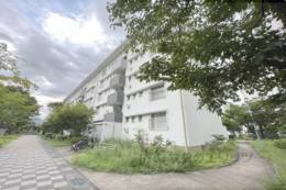 桃山南団地33号棟外観写真