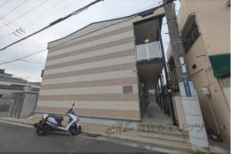 レオパレスアルモニ１外観写真