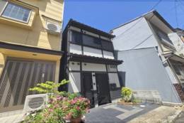 社家長屋町アパート外観写真