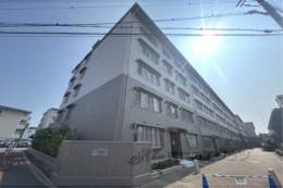 奈良ハイツ1号棟外観写真