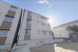 木津清水Ａ棟新築アパート外観写真