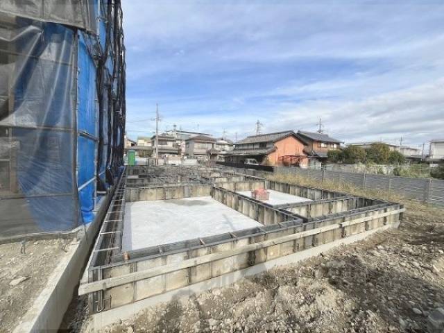 木津清水Ｂ棟新築アパート外観写真1