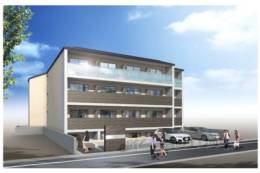 （仮称）西ノ京東月光町新築マンション外観写真