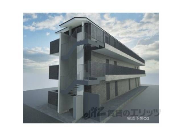 ネクスフィーダ北白川外観写真1