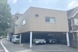 小山下総町ガレージ付き事務所外観写真