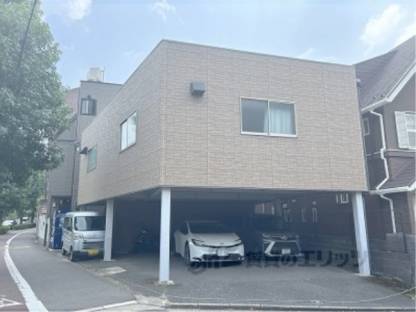 小山下総町ガレージ付き事務所外観写真1