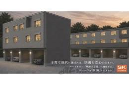 草津３丁目ガレージハウス南棟外観写真