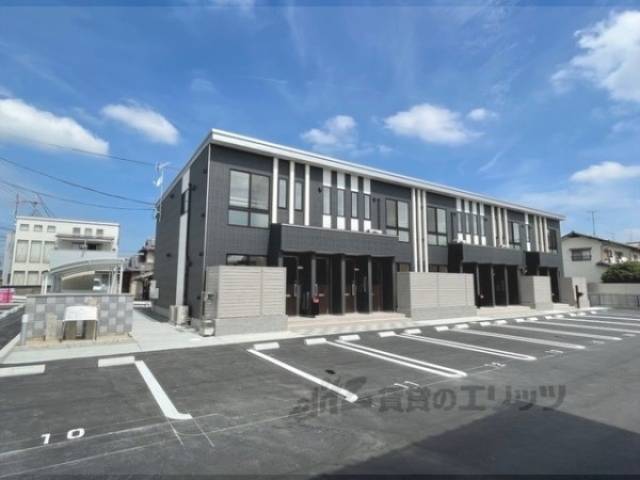 田原本町三笠アパート新築工事外観写真1