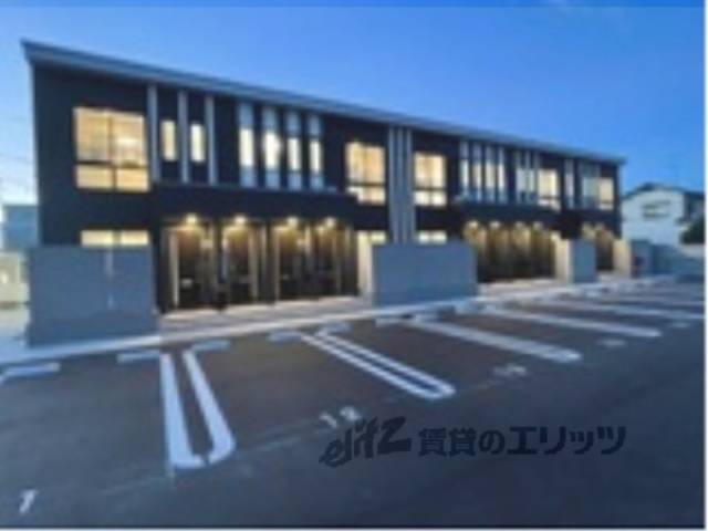 田原本町三笠アパート新築工事外観写真2