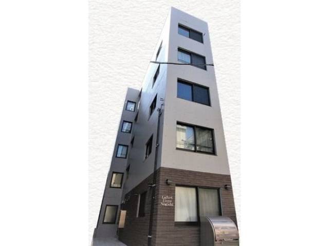 ラフォート上野根岸外観写真1