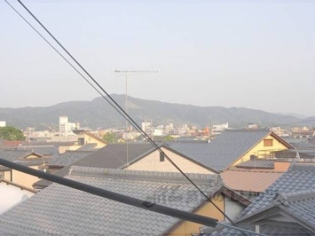 眺望　なんと大文字山見えます。