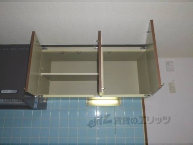 収納　キッチンにある収納場所です。