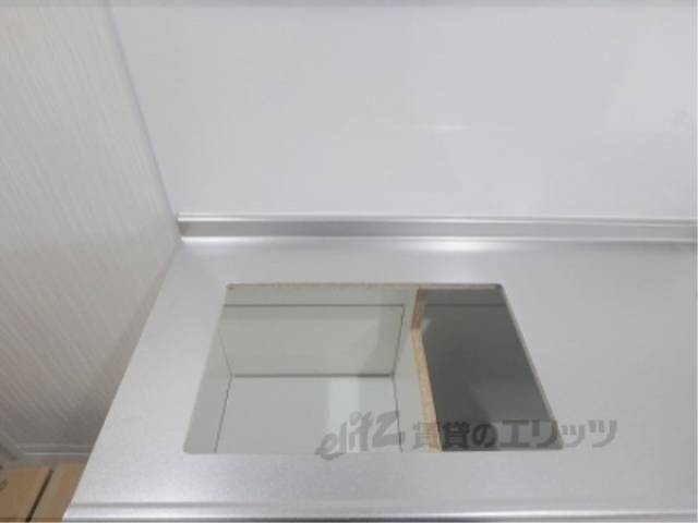 キッチン　コンロ設置