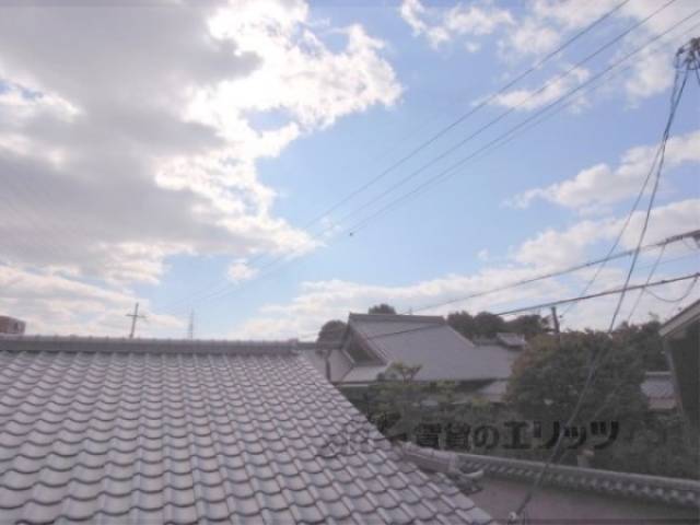 眺望　南向きベランダです