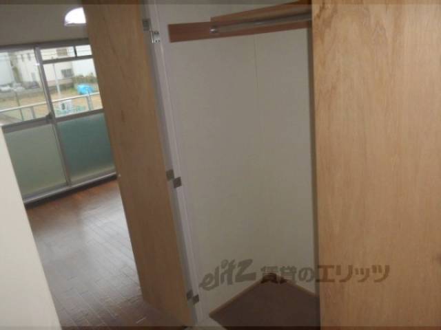 収納　クローゼット　収納スペースが非常に大きいです。