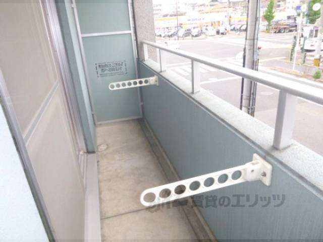 ベランダ　物干しができます。