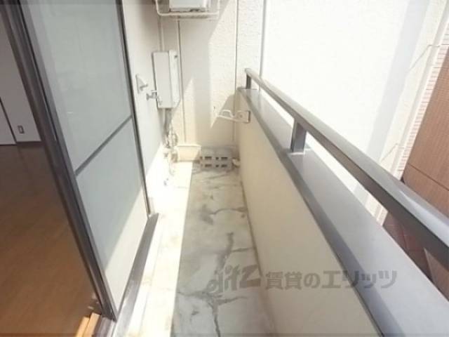 ベランダ　東向きのベランダです。