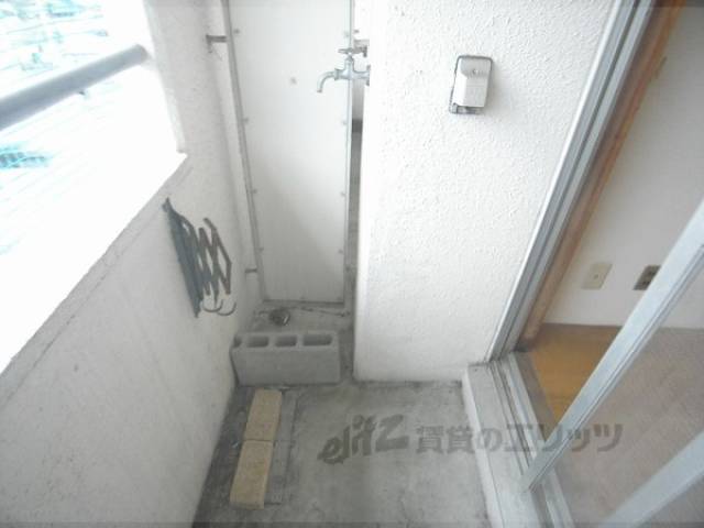 洗濯機置場　広いです。