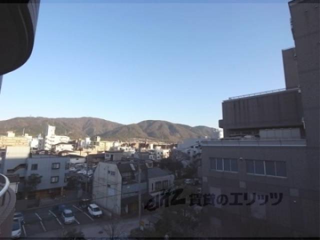 眺望　東の空がきれい。