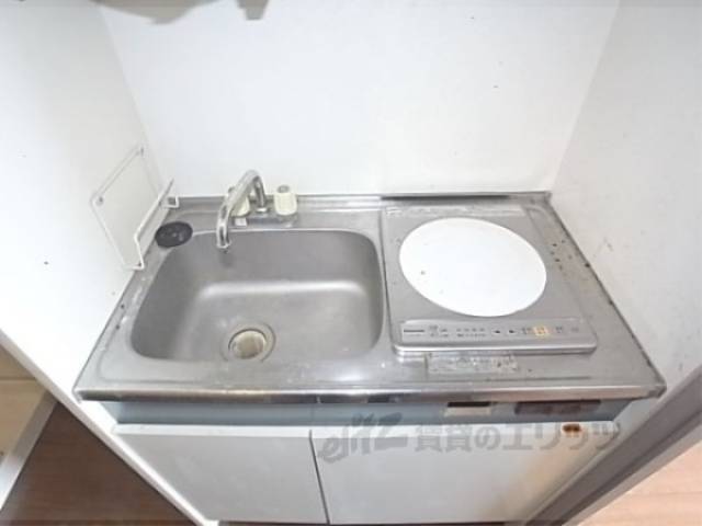 キッチン　お湯でますよ。