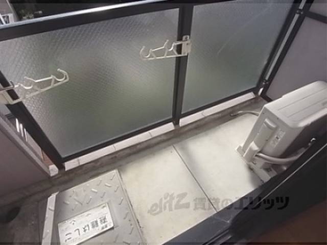 ベランダ　南向きのベランダです。