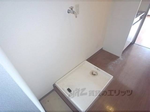 洗濯機置場　室内に洗濯機おけますよ。