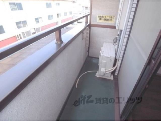 ベランダ　北向きのベランダです。