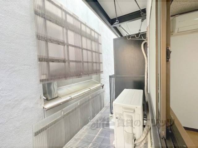 ベランダ　洗濯物干