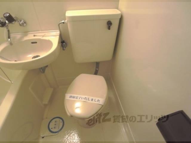 ユニットバス　お風呂とトイレの掃除が一度で済みます