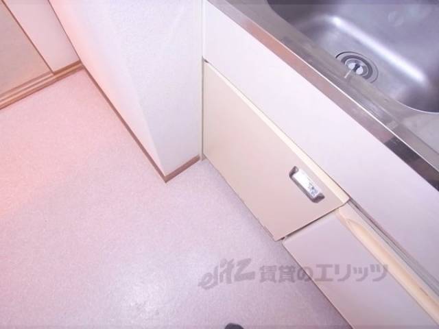 キッチン収納　収納もきちんとあります