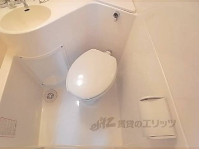 ユニットバス　お風呂とトイレの掃除が一度で済みます