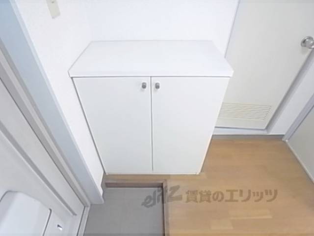 下駄箱　うれしい下駄箱付き