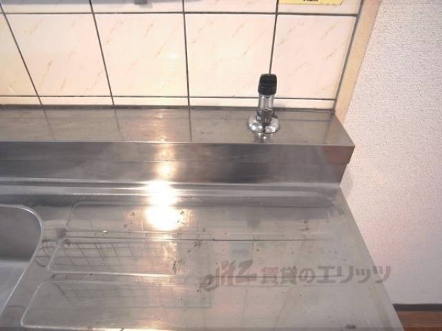 キッチン　コンロ置場　１口ガスコンロ設置可能です