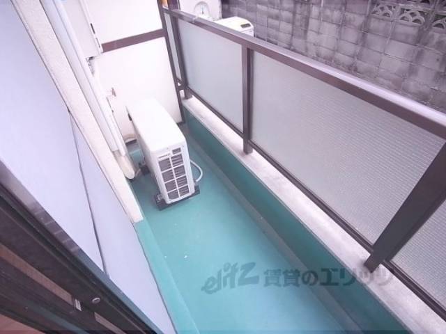 ベランダ　緑があるベランダです