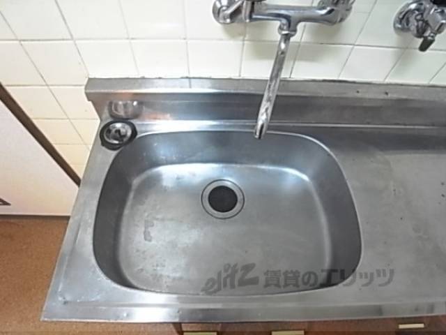 キッチン　１口コンロが置けるキッチンです