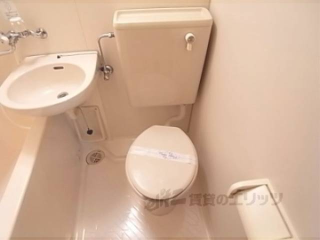 ユニットバス　お風呂とトイレの掃除が一度で済みます